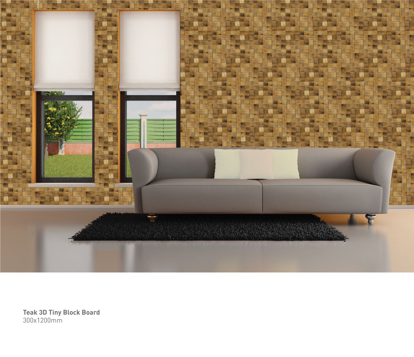Teak Tiny Block